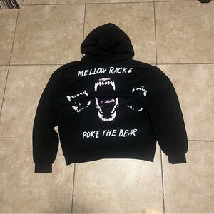 Mellow Rackz Poke The Bear black hoodie